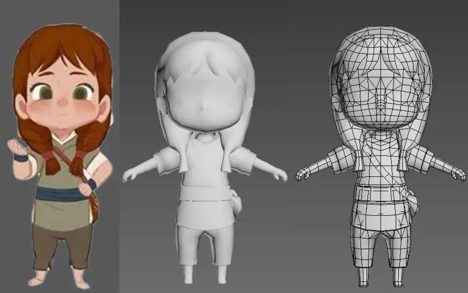 杰越课堂:游戏建模师必学的布线方法,全盘奉上!_运动_模型_结构