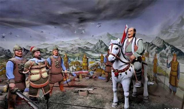 地图上的战争:李元昊带领10万大军侵入宋境,天降大