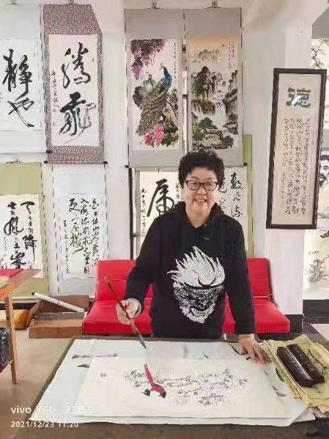 宋祥荣【丹青溢彩·书香文渲】全国书画名家邀请展_东方市_中国_海南