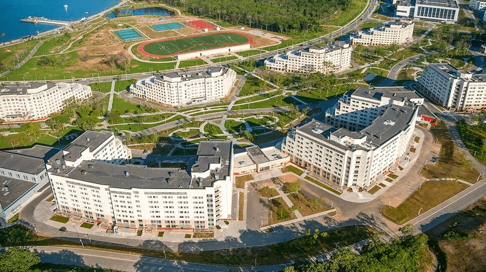 【學生宿舍】俄羅斯遠東聯邦大學—海景房宿舍_寢室_設施_校園