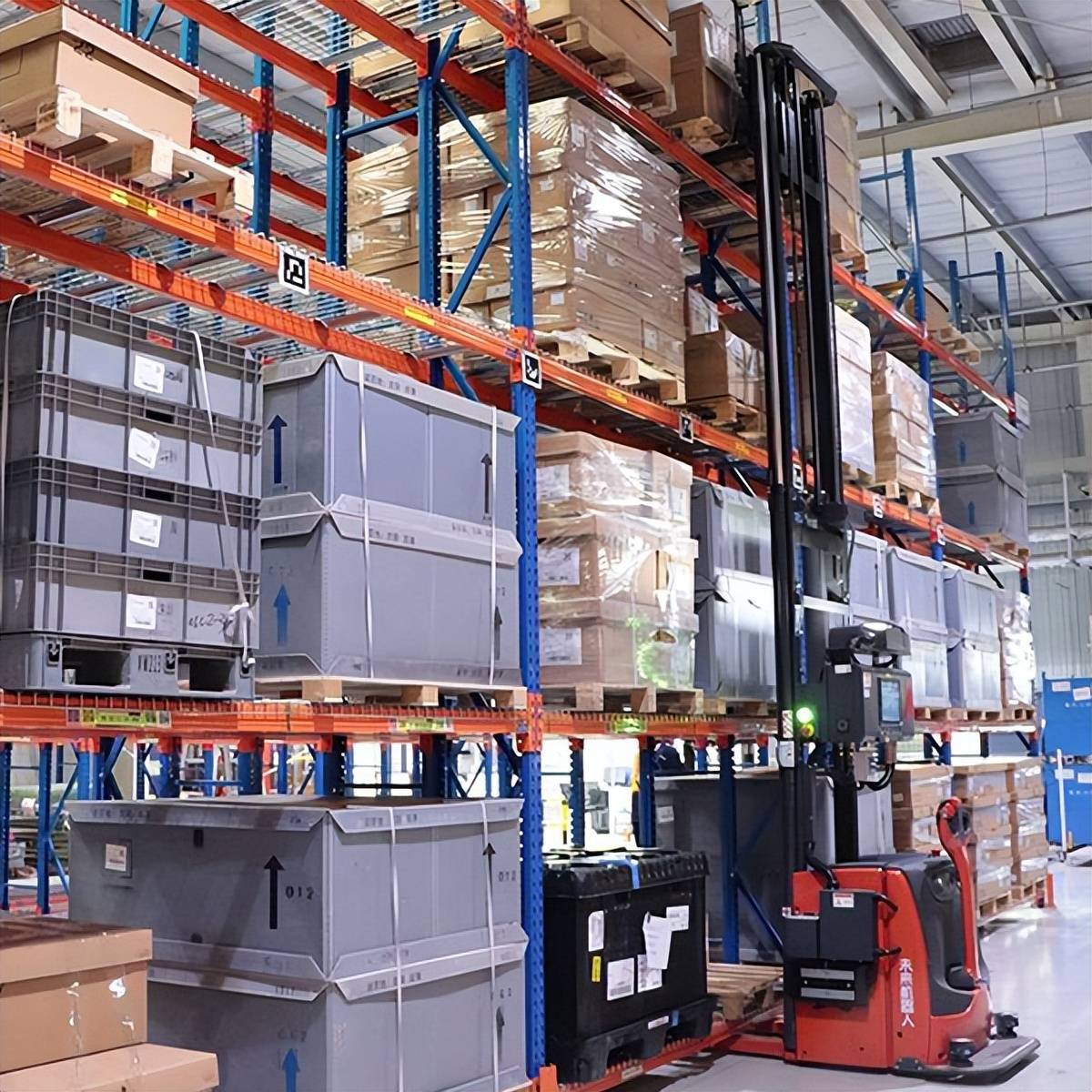 agv货架适合多高的仓库存储货物?