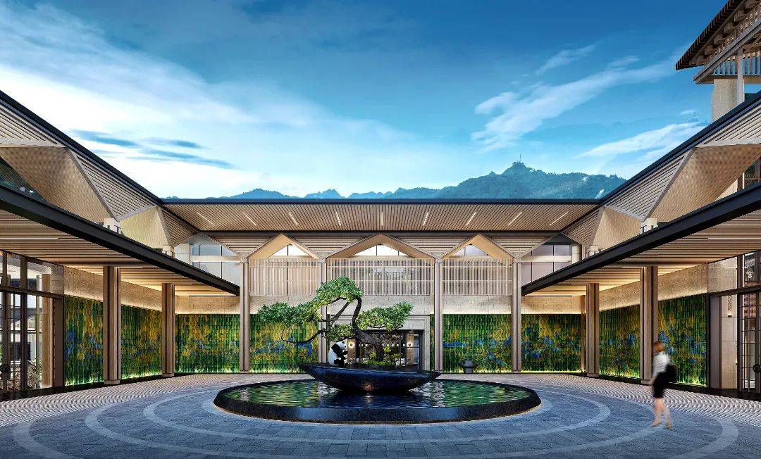 唐家河锦江宾馆青竹岛项目引进的五星级酒店让城发·青竹岛拥有了更多