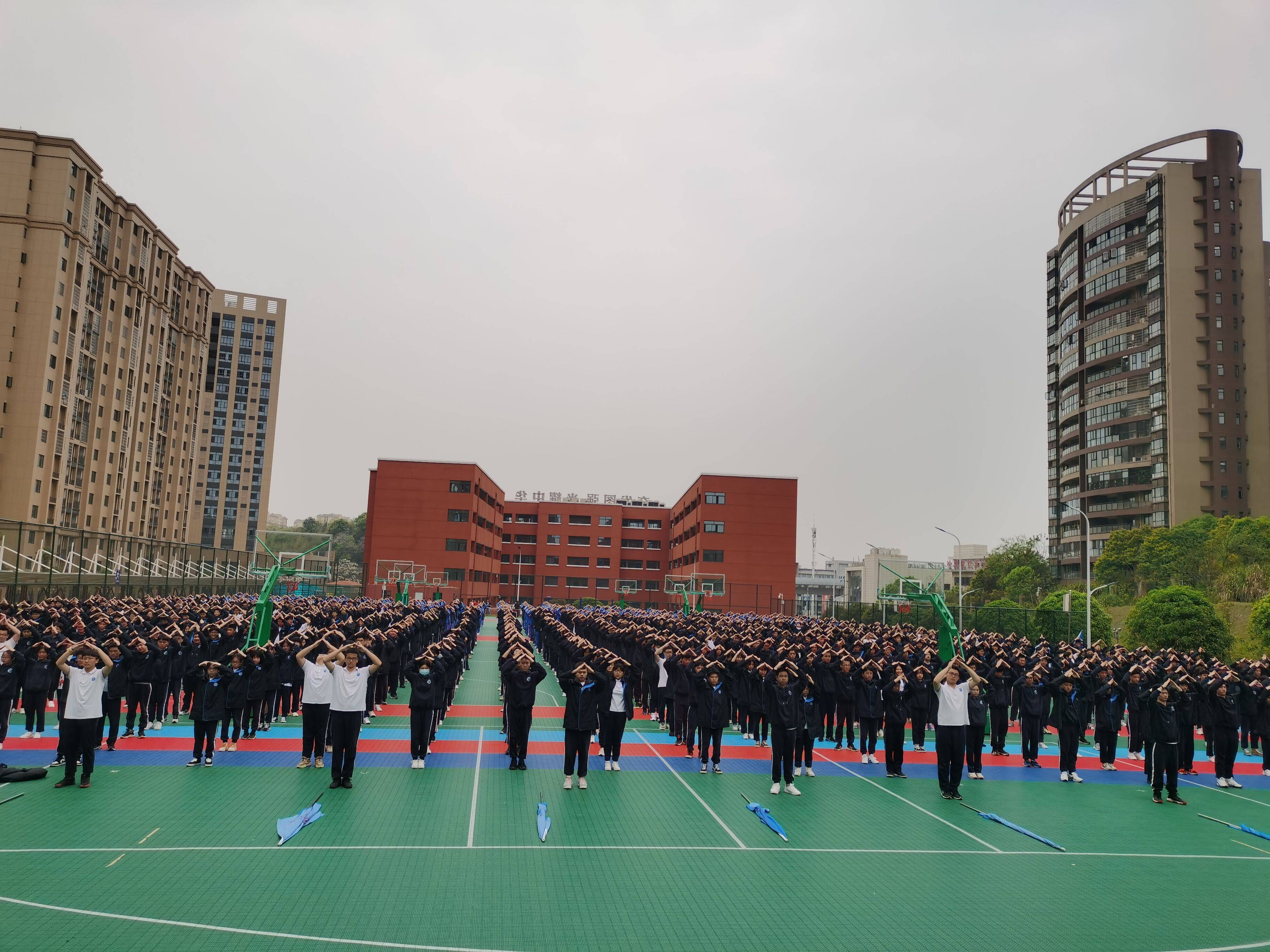 长沙耀华中学校服图片