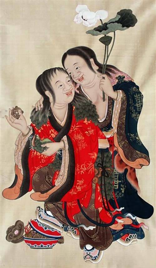 管姻缘三人组:月老,和合二仙,适配出更适合国人体质的姻缘_婚姻_家庭