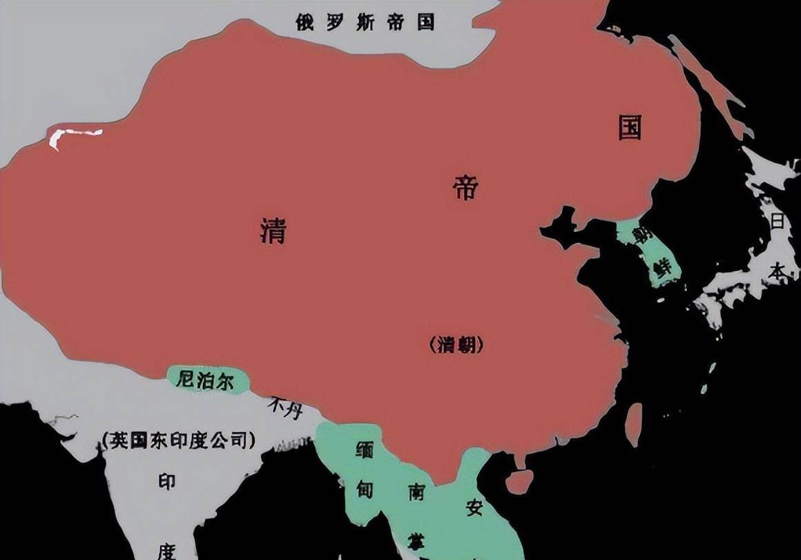 伪满洲国面积图片