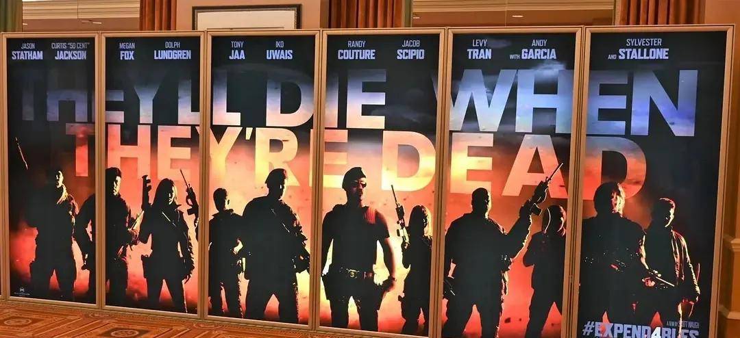 《敢死队4》首曝预告片 斯坦森与福克斯上演激情肉搏_动作_系列