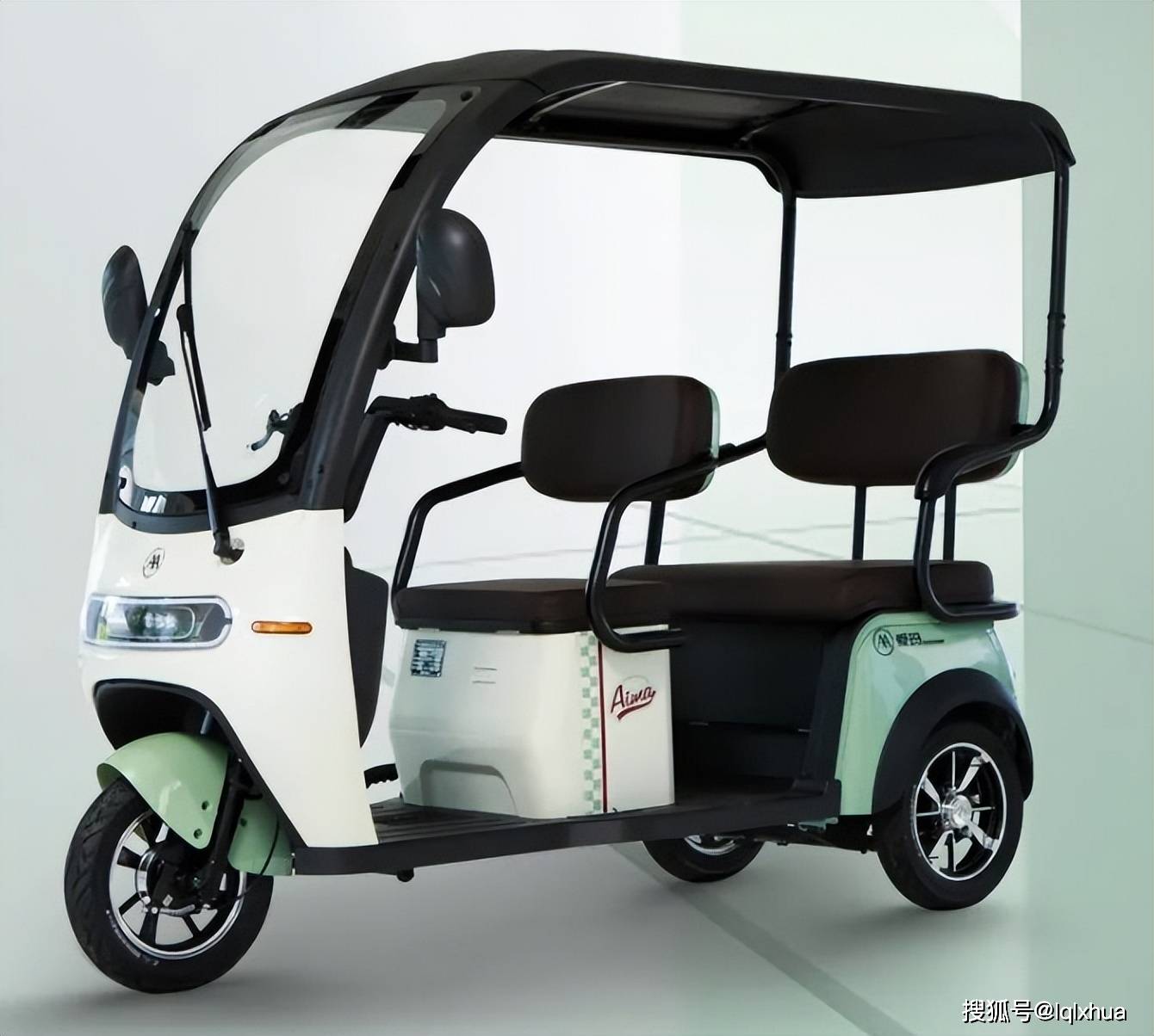 爱玛推出新电动三轮车，大容量电池，500W差速电机，最大可载3人_搜狐汽车_搜狐网