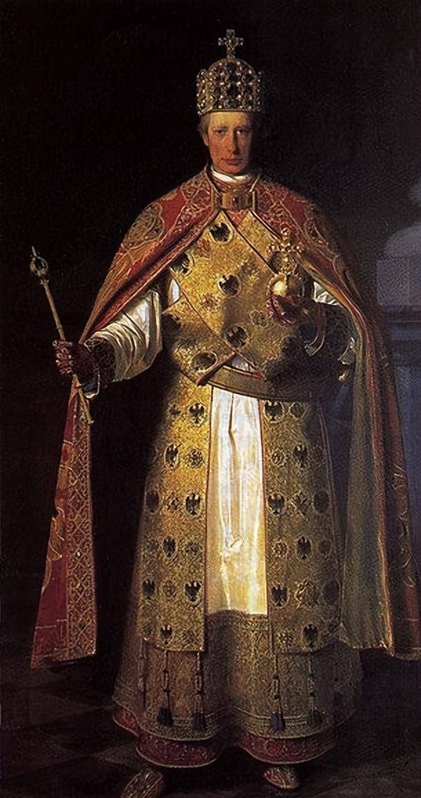 奥皇弗朗茨二世,战败后把女儿嫁给了拿破仑,被拿破仑称为弗朗索瓦爸爸