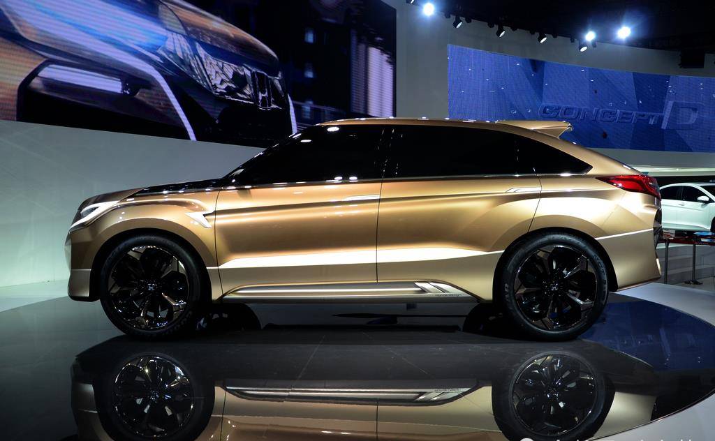 本田"concept d"即将量产,大七座 梦幻车身,还看啥汉兰达!