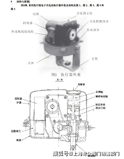 电动执行器内部结构图图片