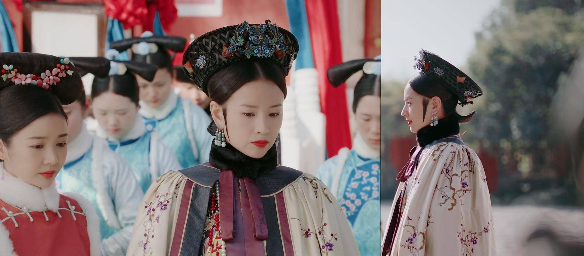 如懿传|富察琅嬅皇后的前二十款造型,不喜奢华依旧华丽出彩_黄色_纱衣