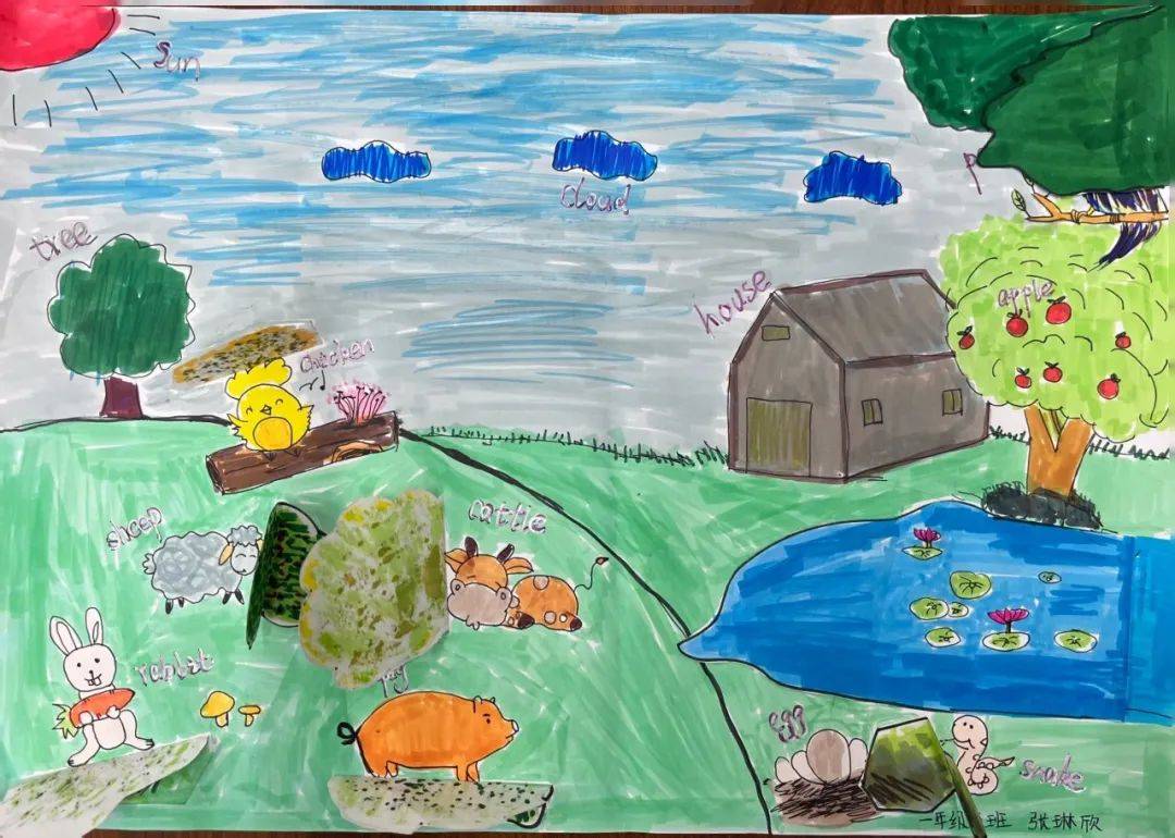 colorful english, wonderful world!