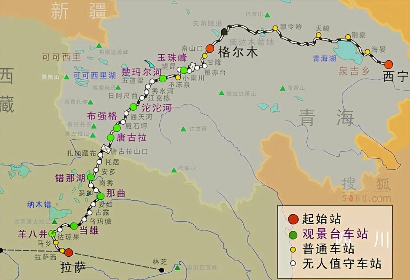 青藏铁路图片路线图图片