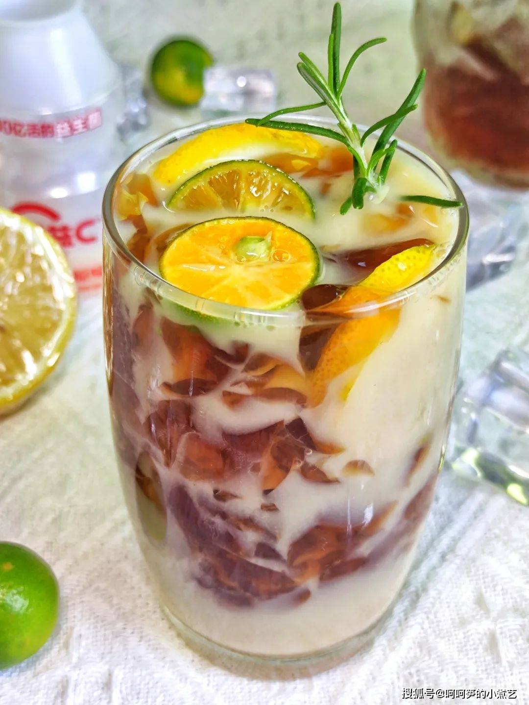 优益c的八种创意喝法,果香浓郁,清爽诱人,越喝越好喝_饮品_步骤_薄荷