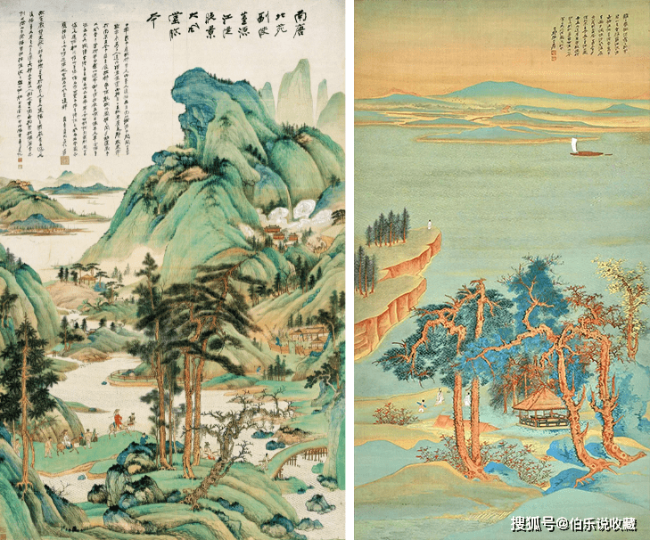 北京保利拍卖丨张大千"血战古人"巅峰巨制:《巨然晴峰图》