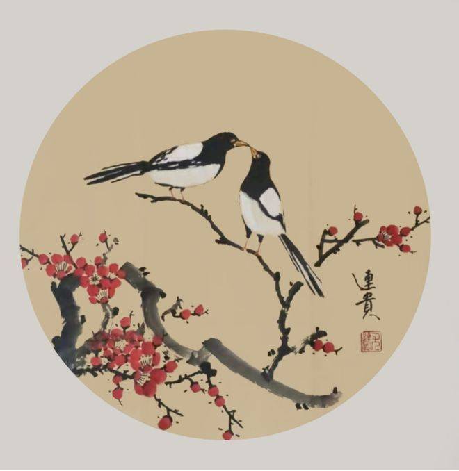 尤连贵先生为河北鸡泽县墨林书画院揭牌