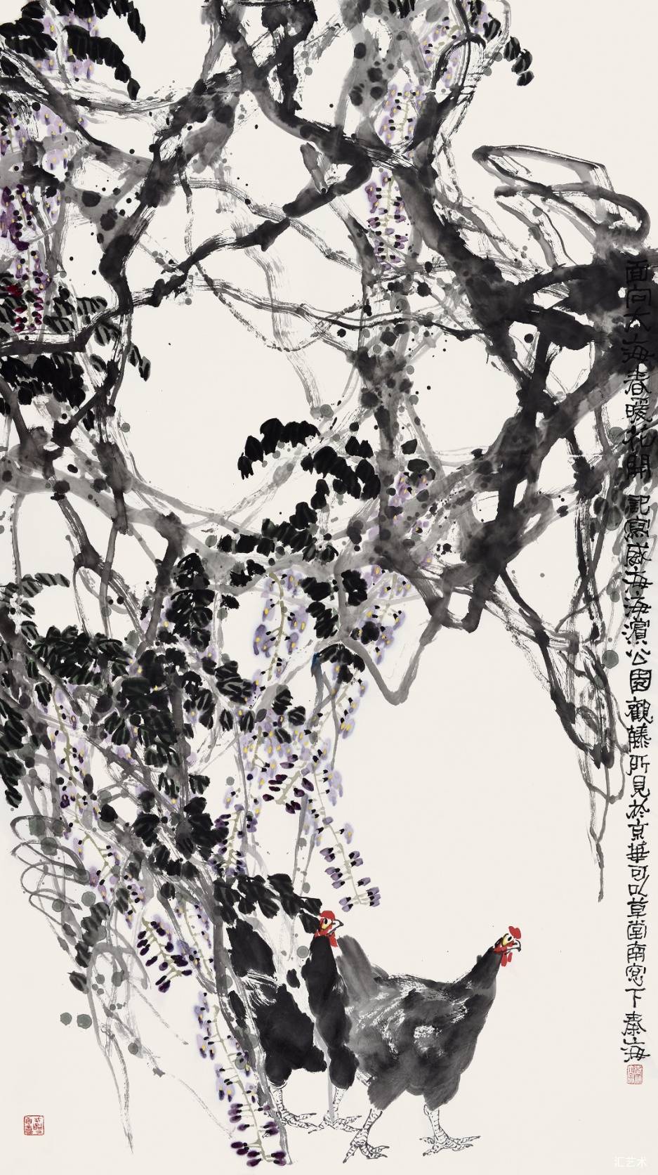 中国高等美术院校教学范本 || 秦海画鸡集