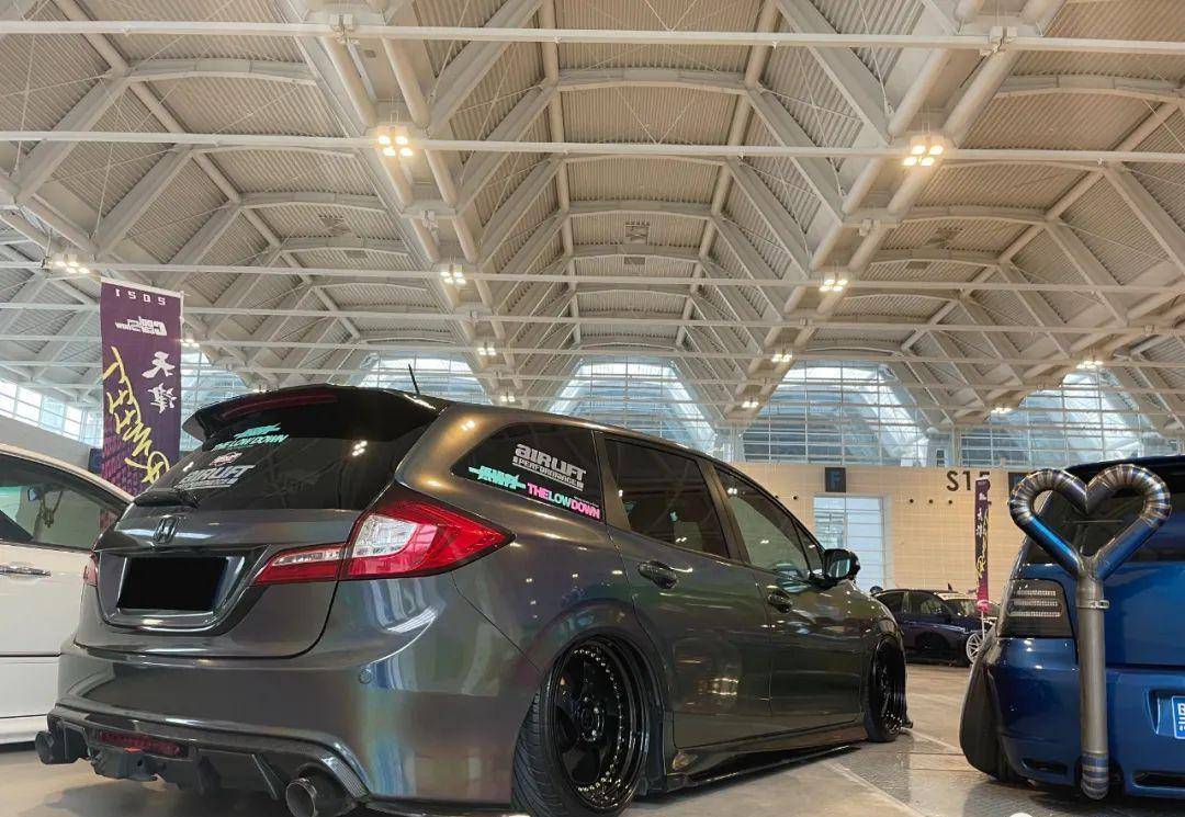 前-12度,后-16度倾角的本田杰德,这样的低趴姿态才方便家人上车_搜狐