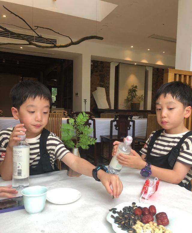 香菱晒近况,耳垂变形眼袋显眼,双胞胎孙子被夸耀高颜值_陈剑月_侯长荣