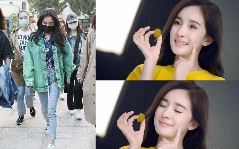 杨幂赶赴李佳琦直播室,走路逸飘气质如少女,网友直呼:带货女王驾到