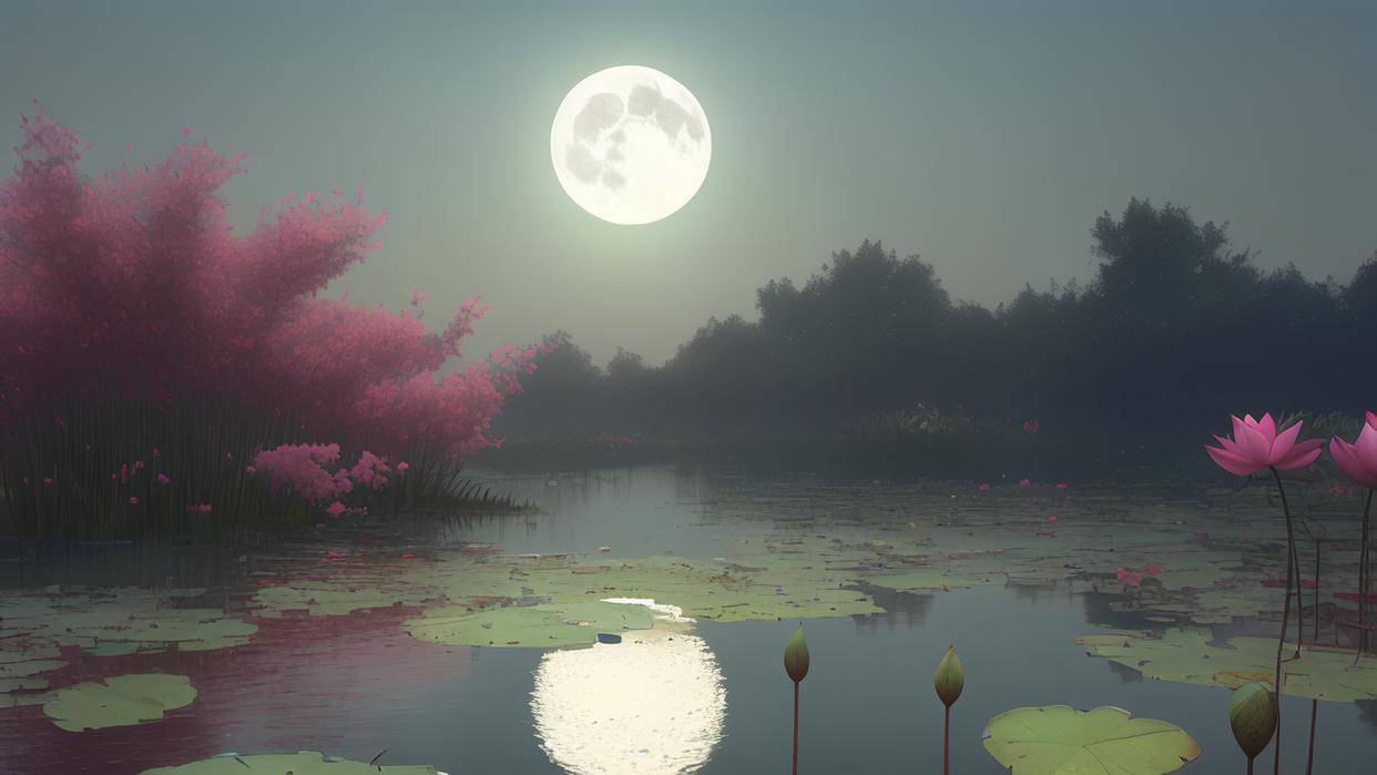 《爱莲说》原文，现代文翻译，及英文版翻译（《爱莲说》的翻译简写）