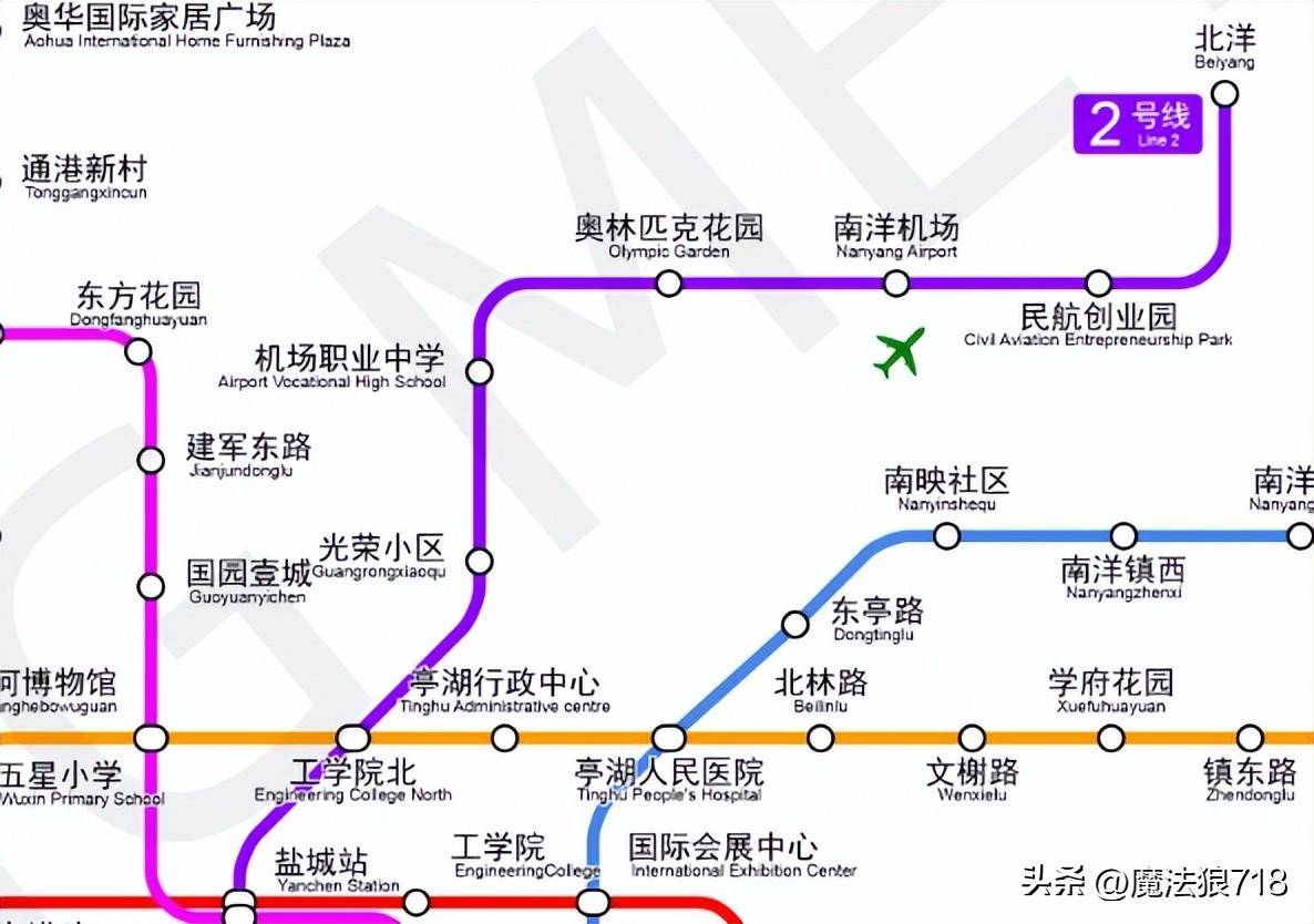 盐城市轨道交通规划图图片