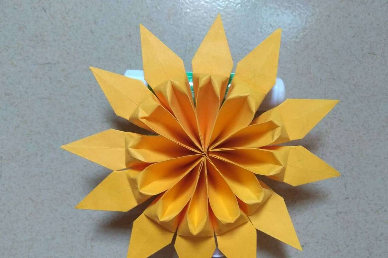 来一起手工diy吧_正方形_教程_花瓣