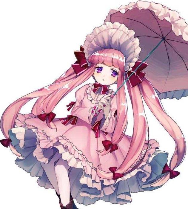 十二星座专属洛丽塔漫画少女,天蝎座是异族精灵,天秤座天生丽质_穿着