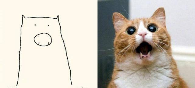 日本有位灵魂画师,专门用动物沙雕图画简笔画,网友吐槽还挺还原_作品