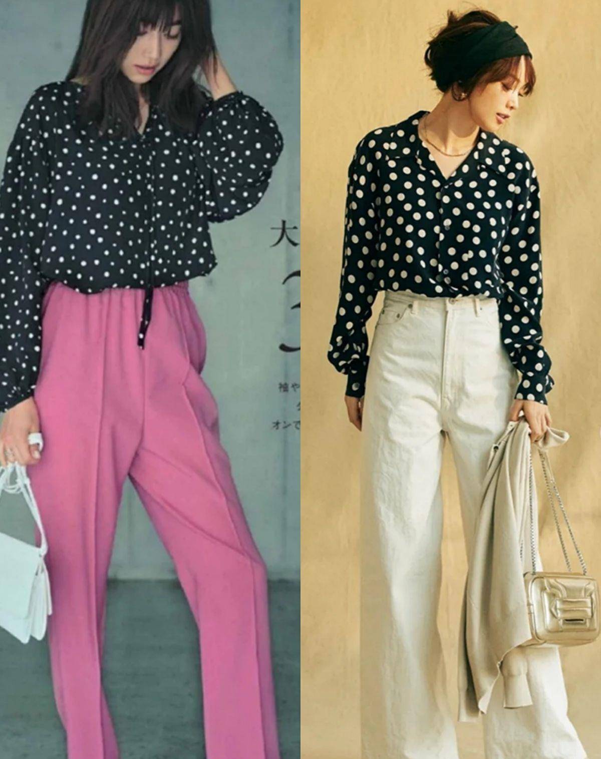 春天别总穿碎花,"点"单品更受欢迎,你也能轻松成为"高级"时尚达人