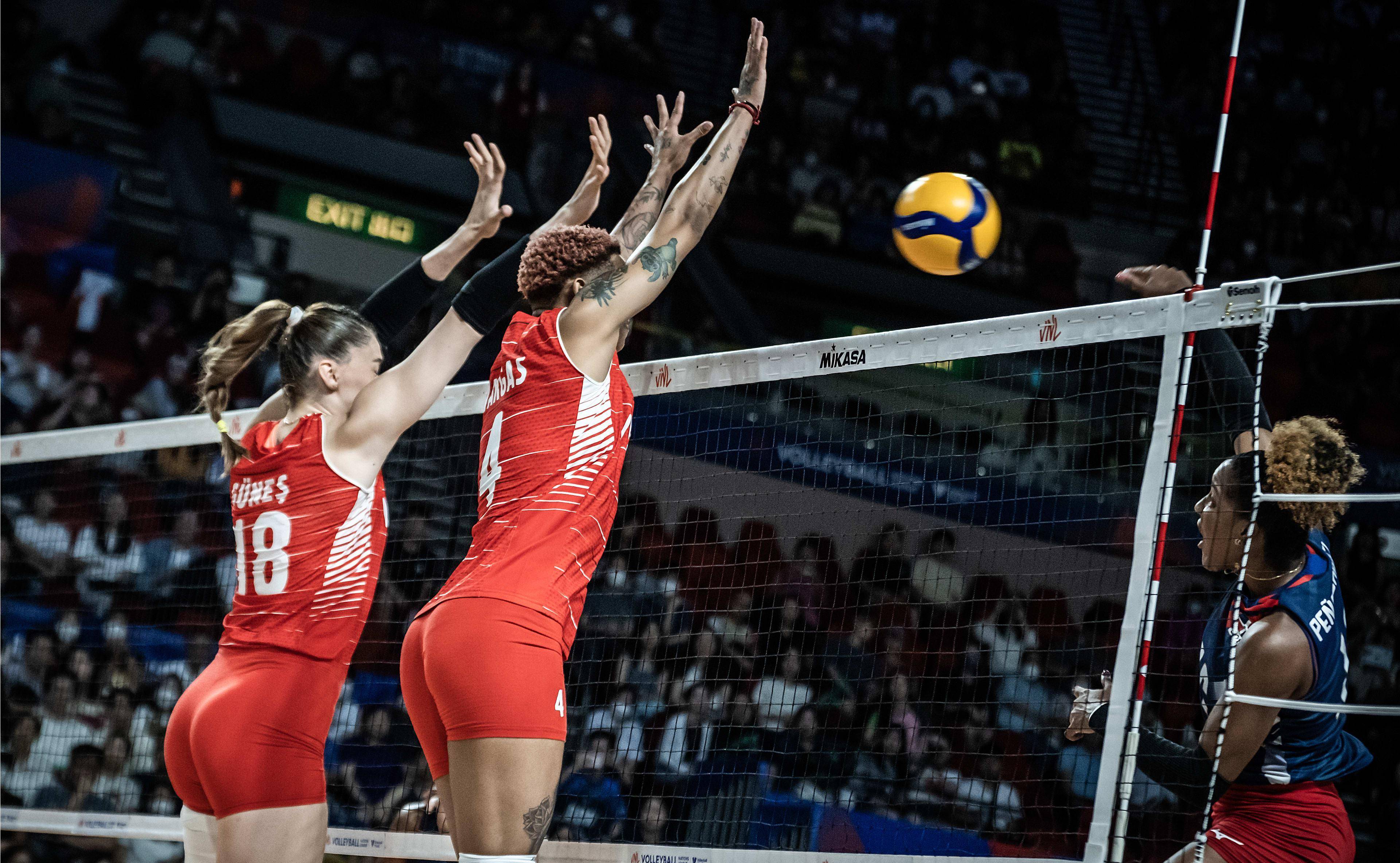 土耳其女排2连胜,天津外援29分,多米尼加还有机会_比赛