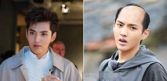 章子怡光头照登上热搜,网友:光头我只服胡歌鹿晗!_王俊凯_发型_女神