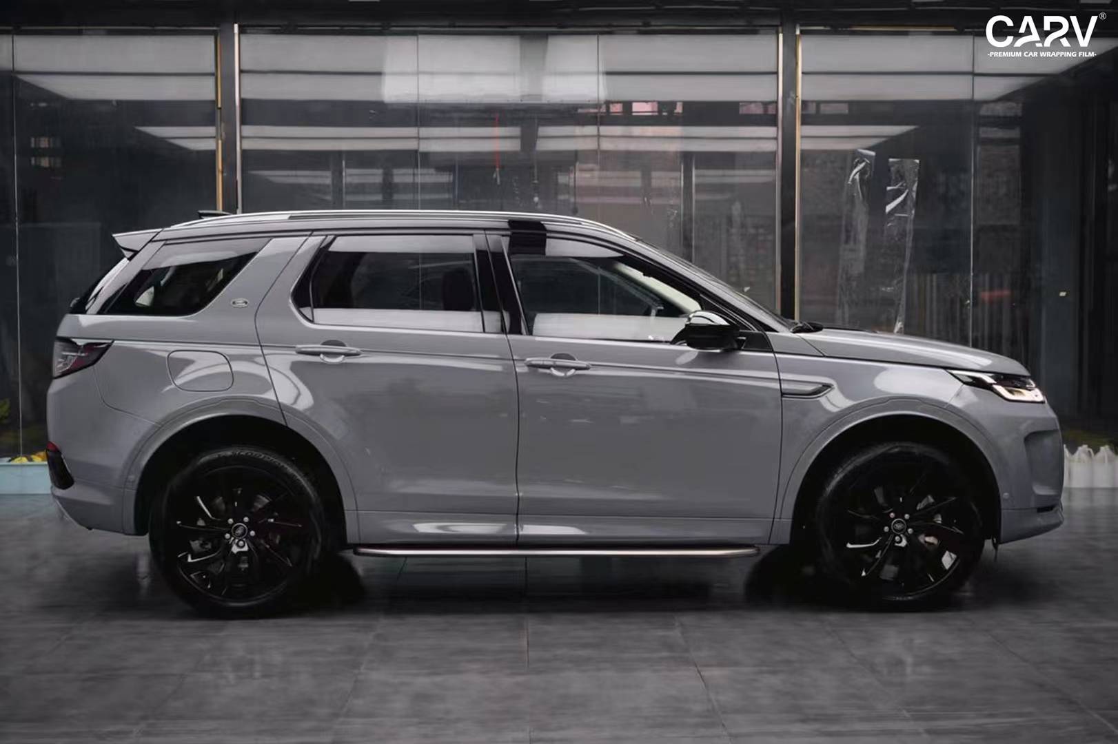 路虎发现卡孚改色膜水晶纳多灰,可酷可甜～_搜狐汽车_搜狐网