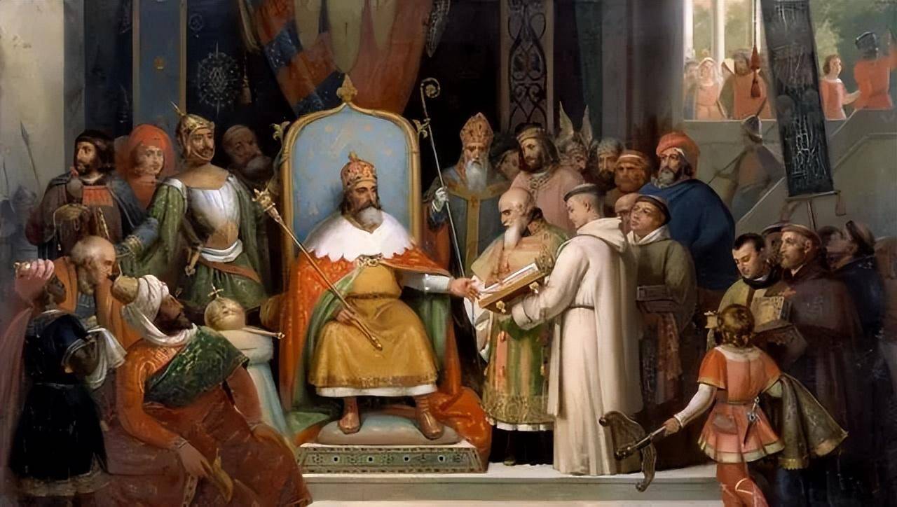 九世纪西欧艺术中贵族与平民之间的差距,是如何形成的?