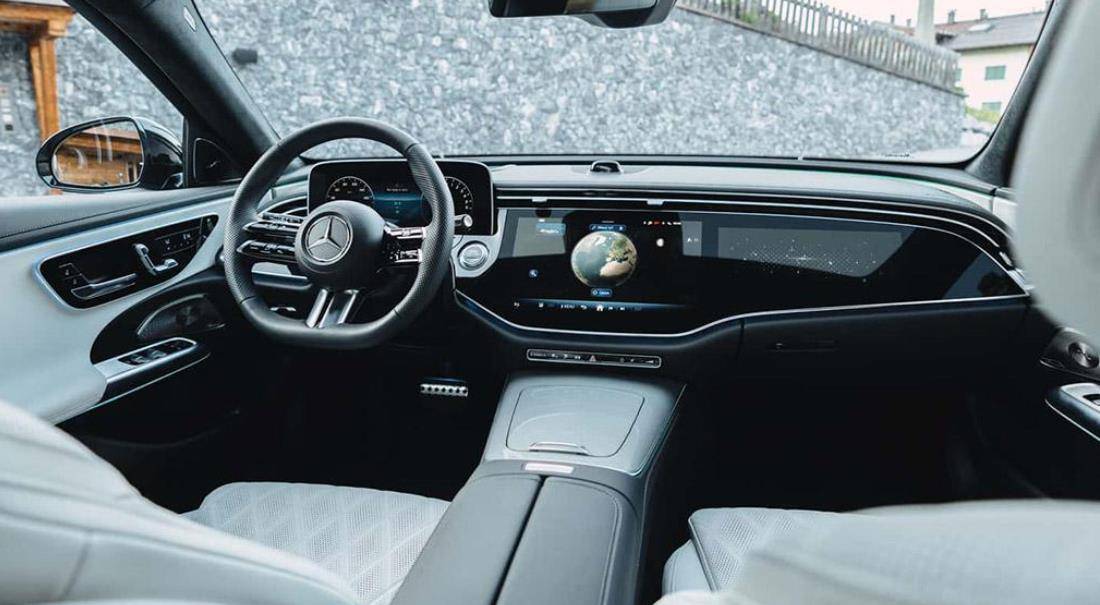 整车造型时尚,配大尺寸三联屏,全新奔驰e级旅行版官图发布_搜狐汽车