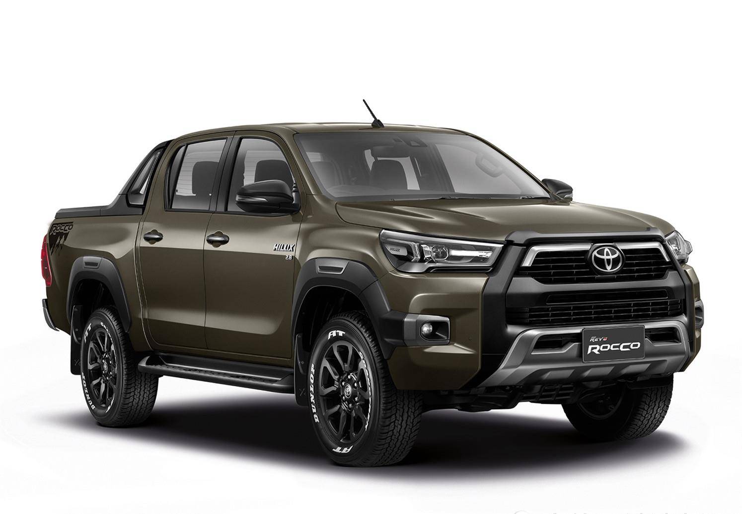 新款丰田海拉克斯(hilux)官图发布,采用全新的前脸设计