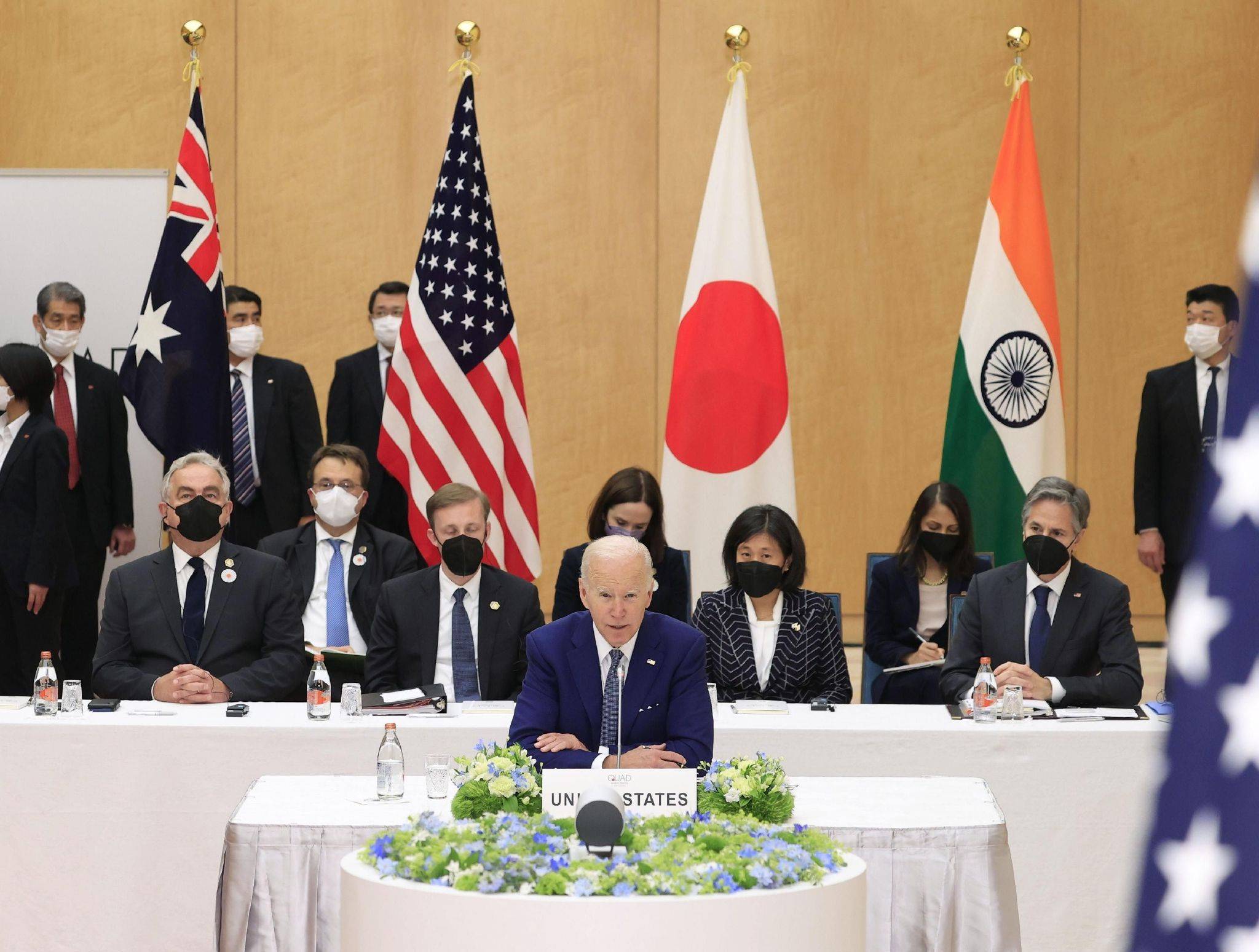 "美日韩"同盟,"美日印澳"四国机制