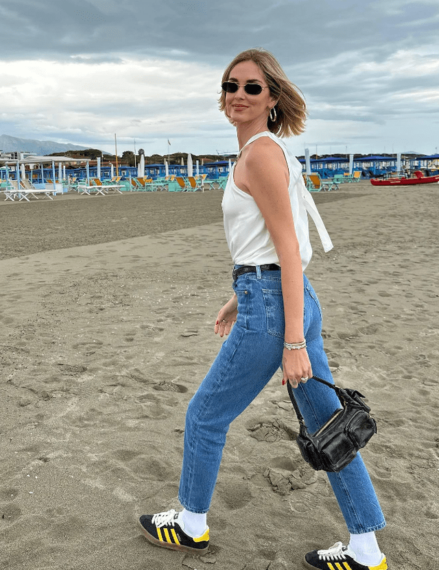 意大利米兰时尚博主chiara ferragni以优雅轮廓释绎复古风格_博客