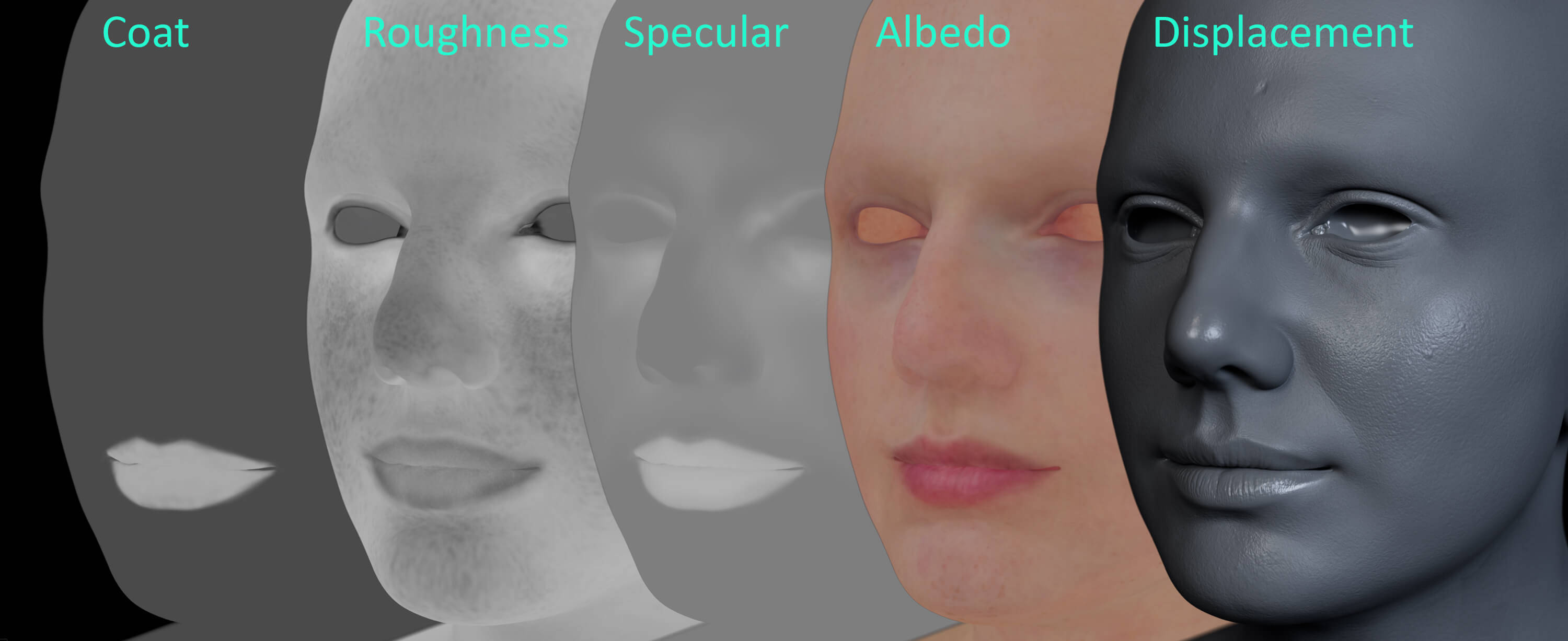 使用maya,zbrush 和 xgen 创建极其逼真的美女肖像_模型_头发_数字