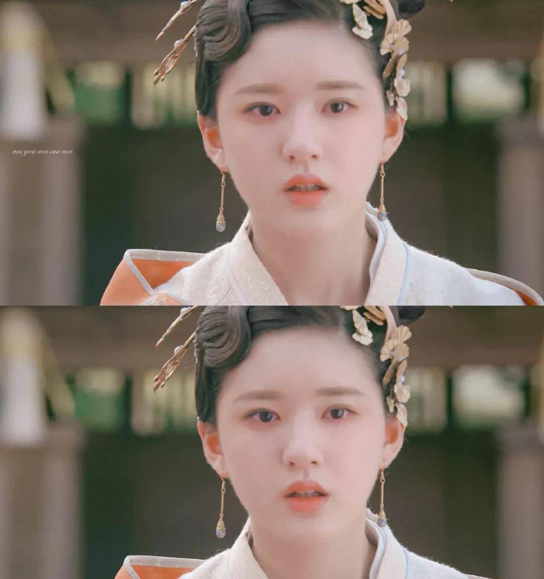 赵露思《星汉灿烂》清纯甜美,可惜八字眉撇得有点过分了_眉毛_发型