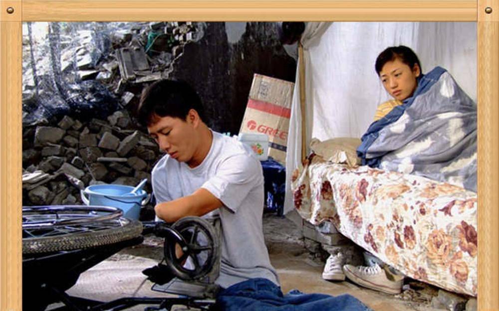 宋学文参与《站起来》拍摄2010年,年轻的新生代导演敏卉决定将宋学文