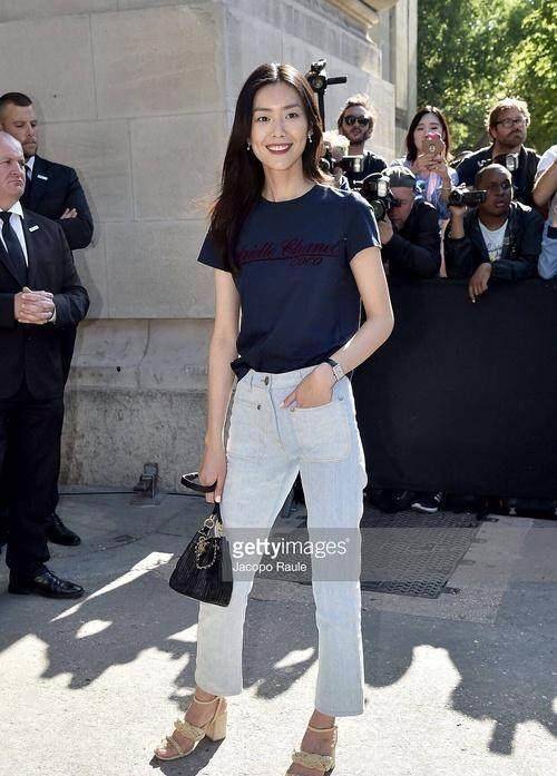 161周迅遇上178刘雯,不但没输给巨大身高差,反而赢了大气场!