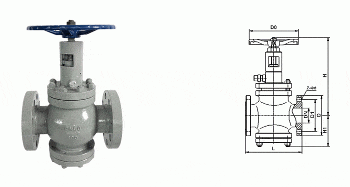 tp41y高压阀套式排污阀,用于油气或气体介质输送管道_阀座_密封面