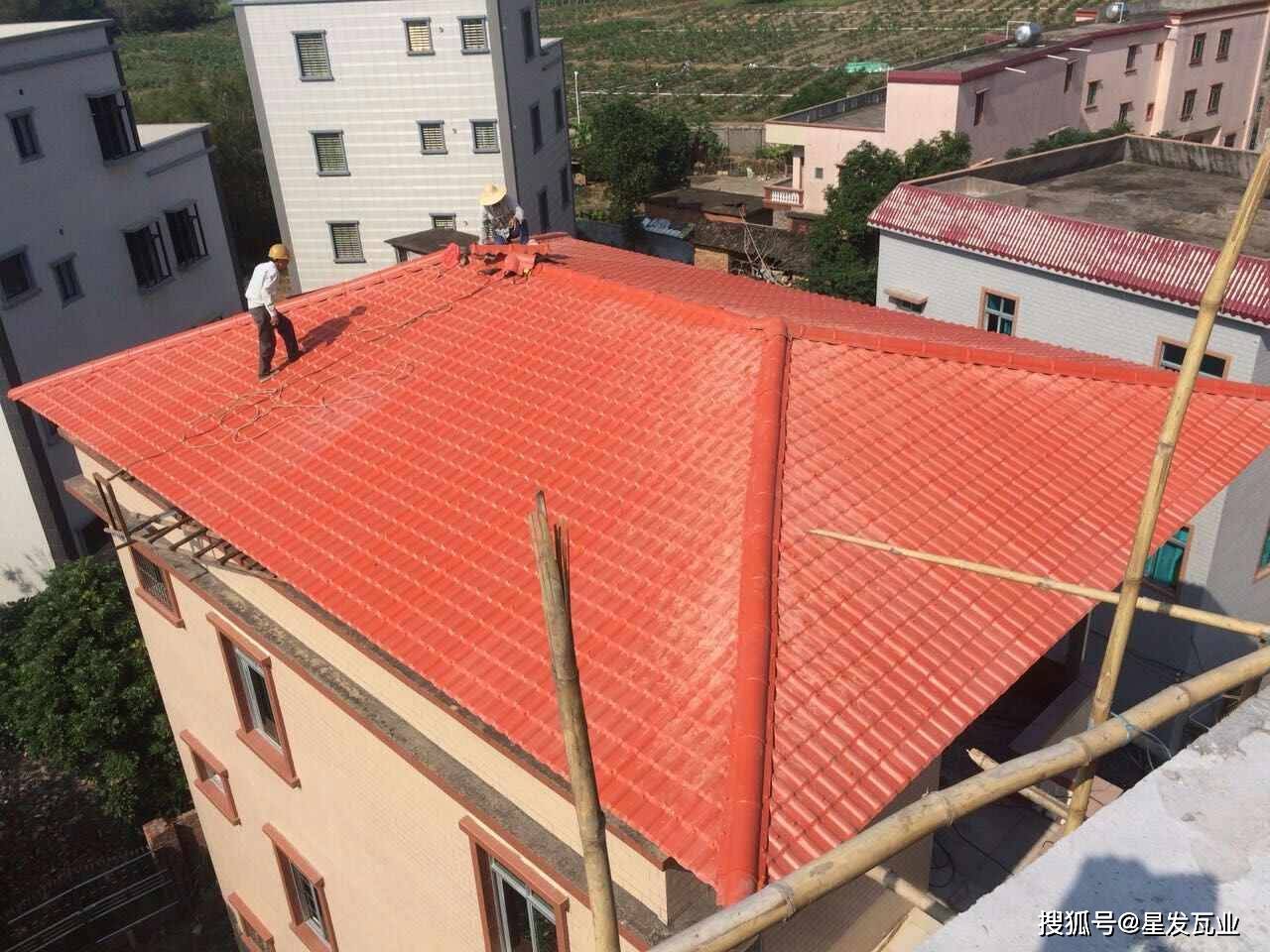 树脂瓦坡屋面防水方法及施工要点_性能_mm_基层