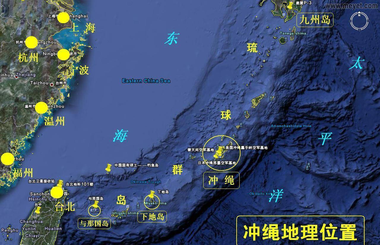 也是支援美軍在朝鮮半島,日本列島,南洋群島的關鍵島嶼