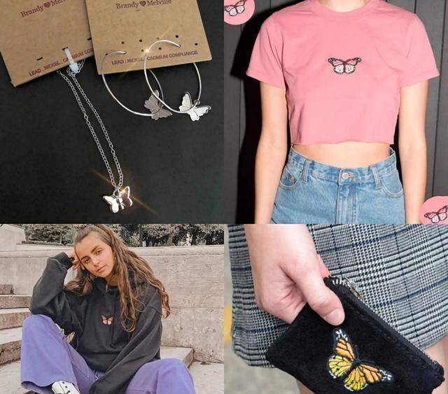 曾经被你嫌弃现在泫雅宣美抢着戴_蝴蝶_戒指_小时候