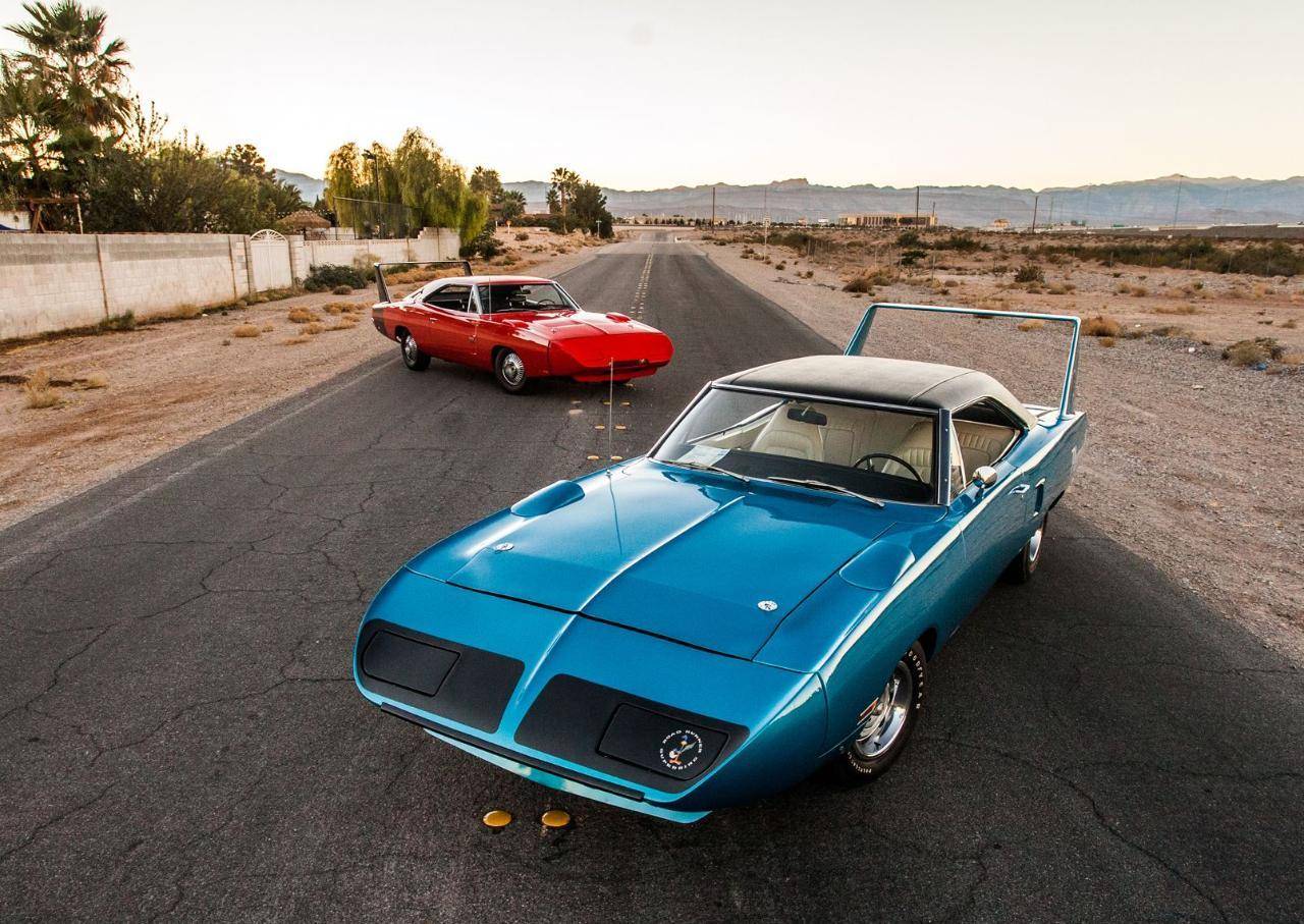 最正宗的美式肌肉车!性感大尾翼1970年普利茅斯superbird敞篷版