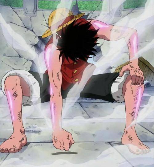 歪歪路飞一档到九档的变身,路飞变身九档后实力能达到什么程度呢_大将