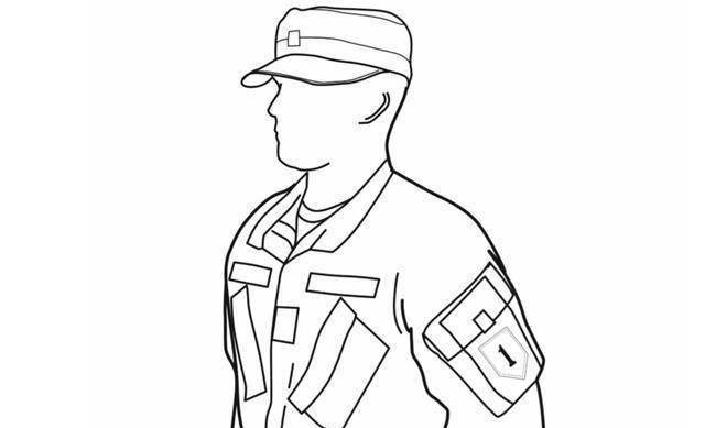 美国大兵左右臂章不一样,国旗戴反了,这些都是为什么?_部队_美军_左臂