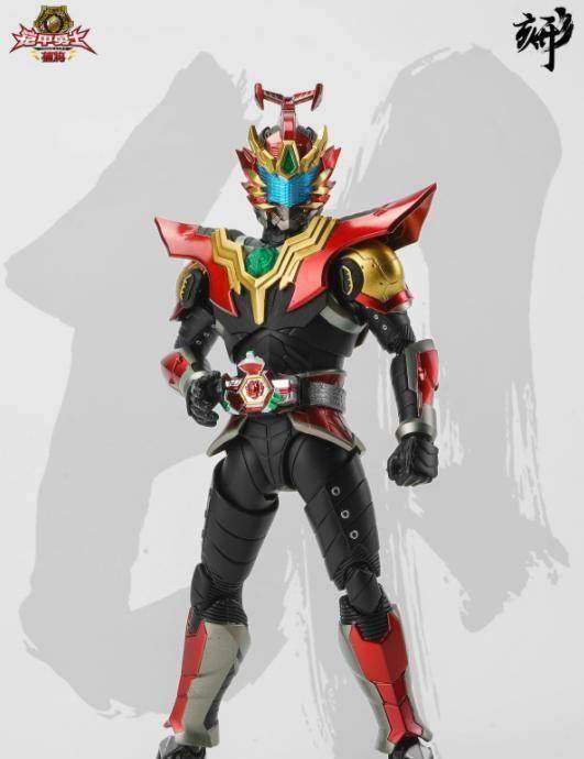 铠甲勇士形刻系列:铠甲勇士捕将卡魄手办下一款应该是帝皇侠_搏狮